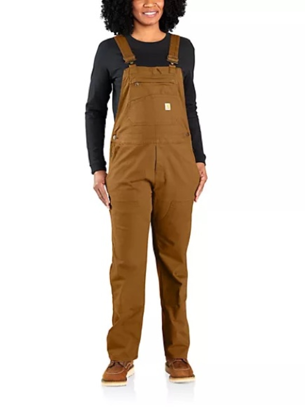 Carhartt Women’s Brown Bib Overalls